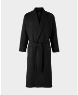 Black Waffle Dressing Gown
