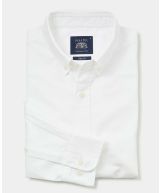 White Slim Fit Oxford Shirt