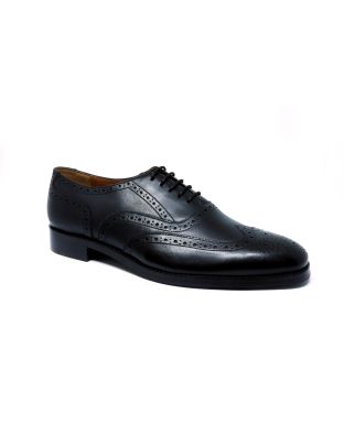 Black Leather Brogues