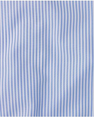 Lester Blue Bengal Stripe Made To Measure Shirt - Large Image