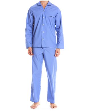 Blue Cotton Pyjama Set