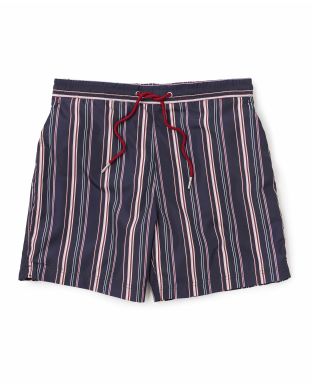 Striped Recycled Swim Shorts