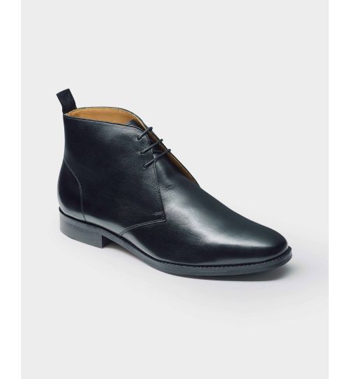 Men's Black Suede Chukka Boots | Savile Row Co