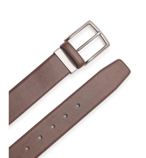 Mens Brown Leather Belt | Savile Row Co