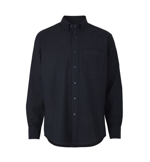 Men’s Dark Navy Classic Fit Oxford Shirt | Savile Row Co