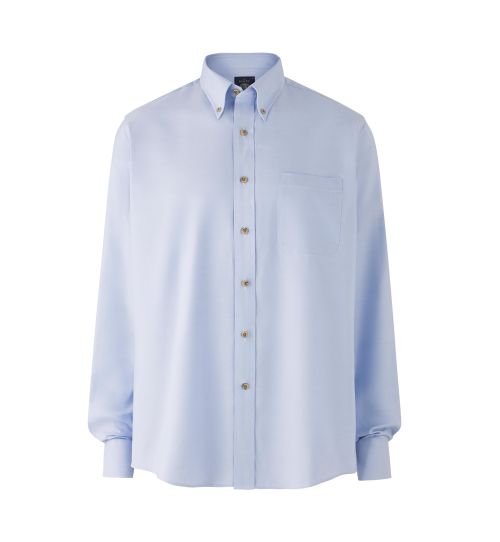 Mens Light Blue Classic Fit Oxford Shirt | Savile Row Co