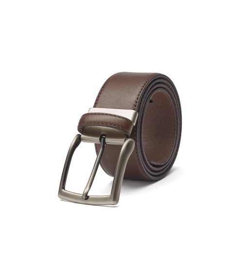 Mens Brown Leather Belt | Savile Row Co