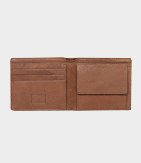 Tan Leather Billfold Wallet