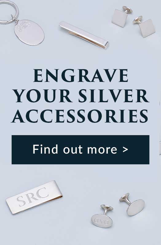Silver Accessories Engraving option