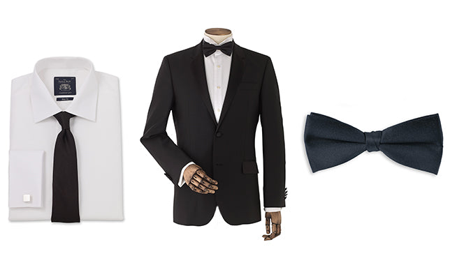 black tie wedding suit