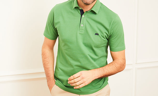 Shirt collar outlet polo